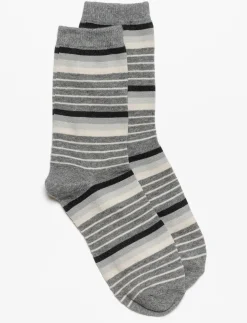 Striped Crew Socks