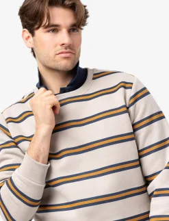 Striped Fleece Sweater