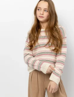 Striped Knit Sweater