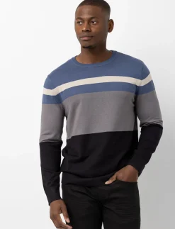 Striped Knit Sweater