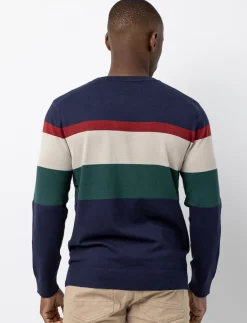 Striped Knit Sweater