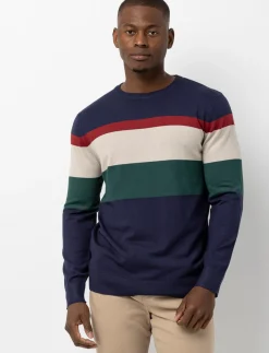 Striped Knit Sweater