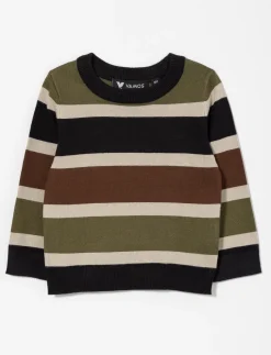 Striped Knit Sweater - Baby Boy