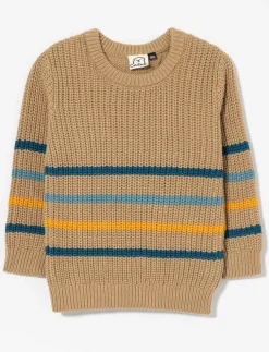 Striped Knit Sweater - Baby Boy