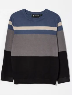Striped Knit Sweater – Little Boy
