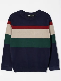 Striped Knit Sweater – Little Boy