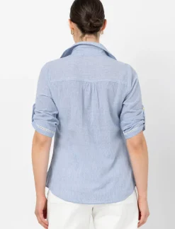 Striped Lace Blouse