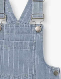 Striped Overall Dress - Little Girls