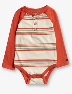 Striped patterned Onesie