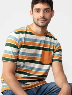 Striped Pocket T-shirt