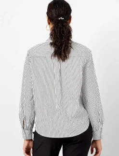 Striped Poplin Shirt