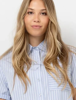 Striped Shirt Dress