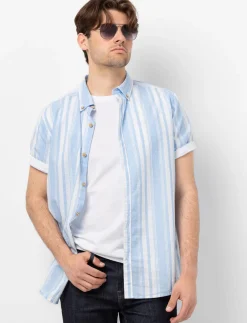 Striped Short-Sleeve Shirt