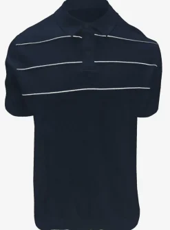 Striped Solid Polo