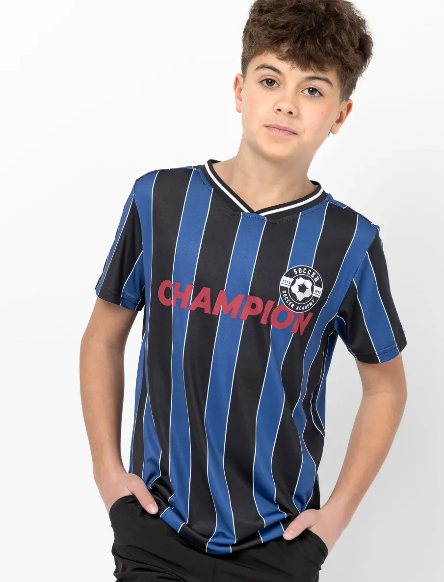 Striped Sports T-shirt