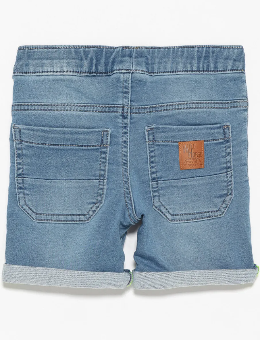 Super Stretch Denim Shorts