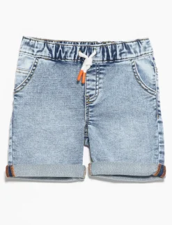 Super Stretch Denim Shorts