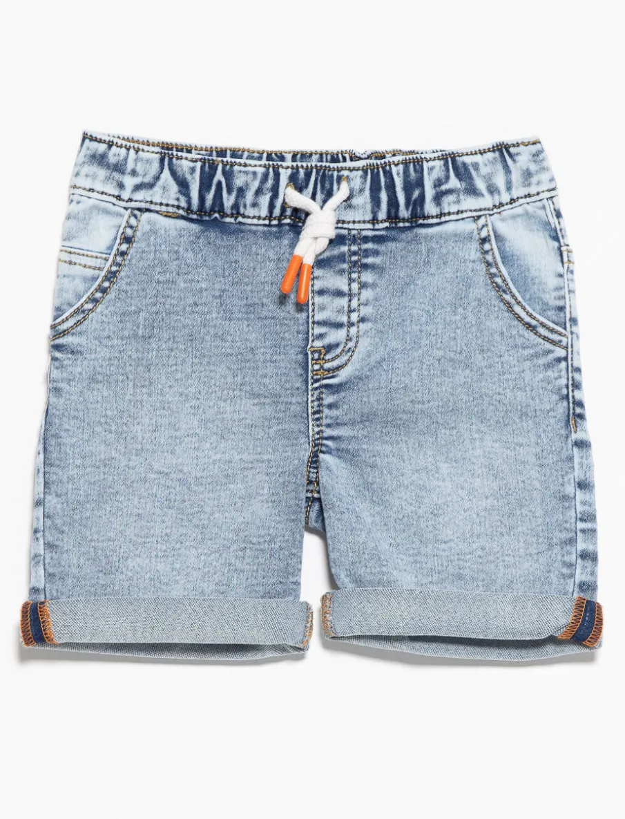 Super Stretch Denim Shorts