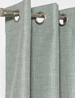 Textured Blackout Curtain Panel