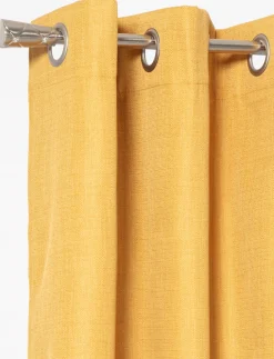 Textured Blackout Curtain Panel