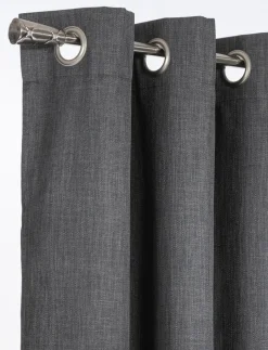 Textured Blackout Curtain Panel