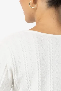 Textured Button-front Cardigan