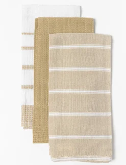 Textured Dish Towels - Pack of 3