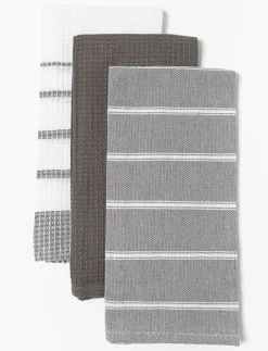 Textured Dish Towels - Pack of 3