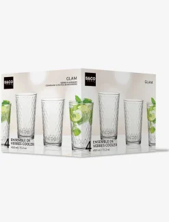 Textured Glasses - Set of 4