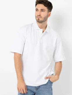 Textured Knit Polo