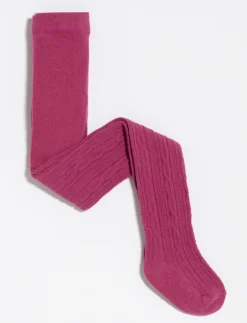 Textured Opaque Tights - Baby Girl