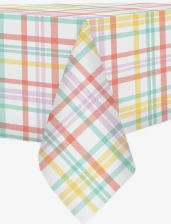 Textured Printed Tablecloth