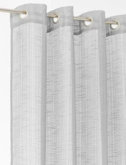 Textured Sheer Curtain Panel