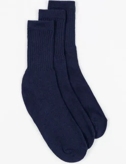 Thick Crew Socks - Pack of 3