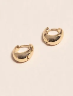 Thick Hoop Earrings