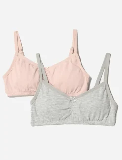 Thin Strap Bralettes - Pack of 2