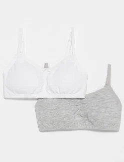 Thin Strap Bralettes - Pack of 2