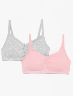 Thin Strap Bralettes - Pack of 2