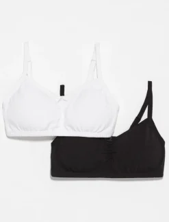 Thin Strap Bralettes - Pack of 2