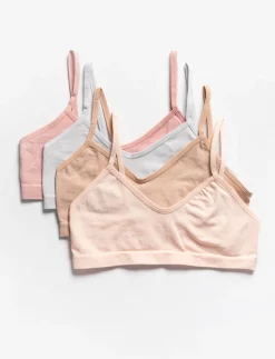 Thin Strap Bralettes - Pack of 4