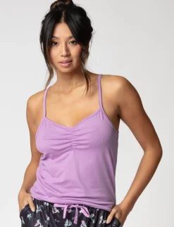 Thin-strap PJ Tank Top