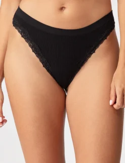 Thong Panty with Lace