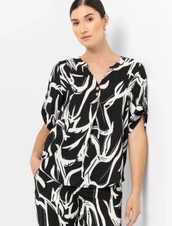 Three-Quarter Sleeve Blouse