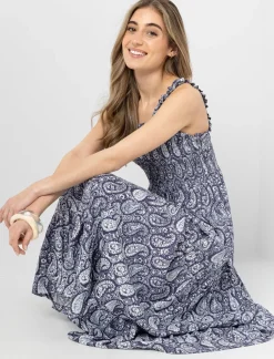 Tiered Smocked Dress