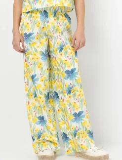 Tropicana Elastic Waistband Trousers