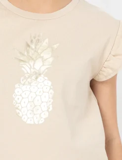 Tropicana Pineapple Print T-shirt