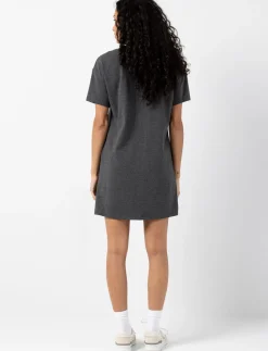T-shirt Dress with LA Embroidery
