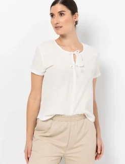 T-Shirt With Bow Detail