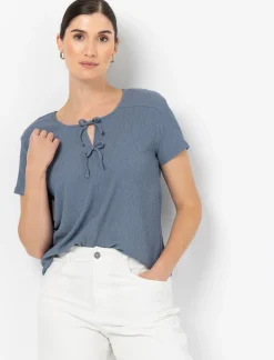 T-Shirt With Bow Detail