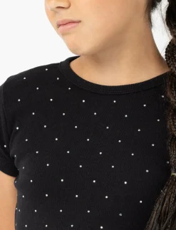 T-shirt with Rhinestones